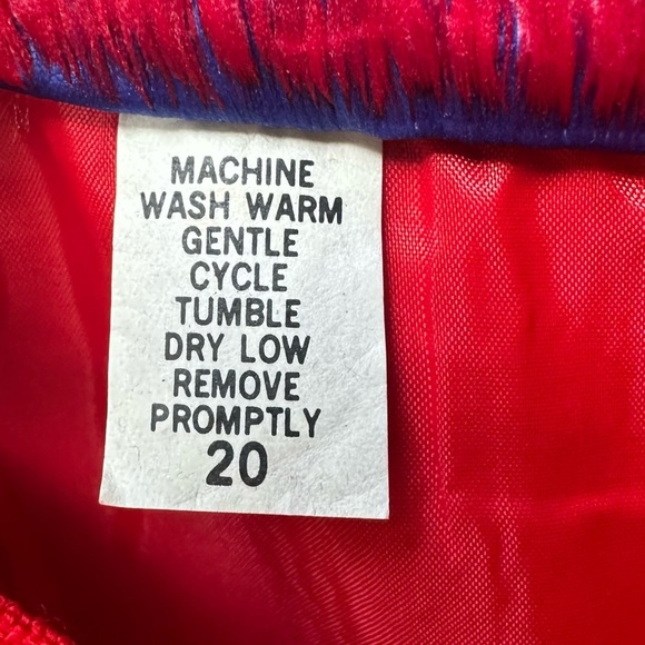 Vintage Florence Henderson The American Collection Dead stock Bright Red Skirt - Picture 9 of 10